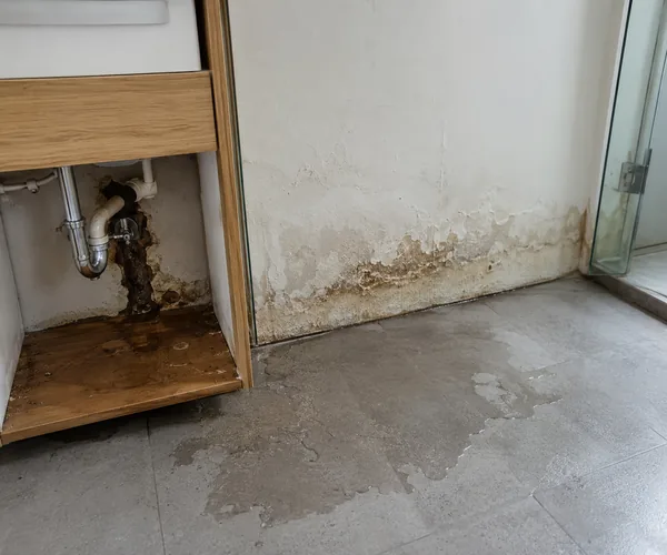 Leckortung vorher